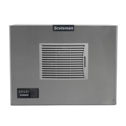 Scotsman MC0530SA-1 30" Prodigy ELITE Half Cube Ice Machine Head - 525 lb/24 hr, Air Cooled, 115v, 525 lbs./Day Half Cube Capacity, Stainless Steel