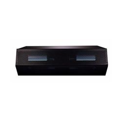 Mars STD272-2UA-OB-VHP 72" Unheated Air Curtain w/ UV-C Light & HEPA Filter - Obsidian Black, 115v