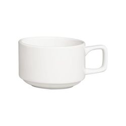Cameo China 210-60C 4 oz Imperial Stackable Espresso Cup - Ceramic, White, 1 Dozen