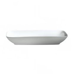 Cameo China 711-93 Rectangular Plate - 9 1/4" x 5 1/4", Ceramic, White