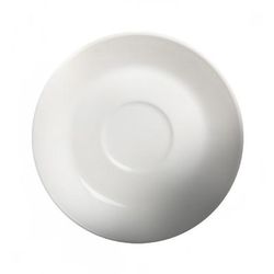 Cameo China 810-70S 6" Round Diana Coffee Saucer for 810-40CN & 810-70C - Ceramic, White