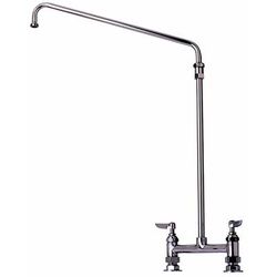 T&S B-0281 Deck Mount Mixing Faucet w/ 12" Swing Nozzle