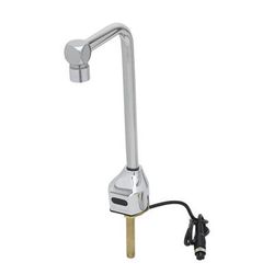 T&S EC-1210-10 Deck Mount Hands Free Glass/Bottle Filler w/ 10" Nozzle - 1.5 GPM, Stainless Steel