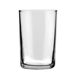 Anchor Hocking 7511U Shell Seltzer Glass, 6 oz., Rim-Tempered, 72/Case, Clear