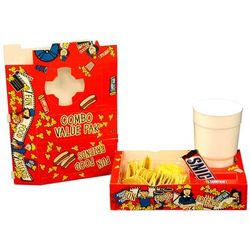 Winco 47001 Combo Serving Trays - 10"W x 6 1/2"D x 2"H, Multi-Colored