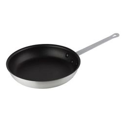 Winco AFP-10NS 10" Non-Stick Aluminum Frying Pan w/ Solid Metal Handle