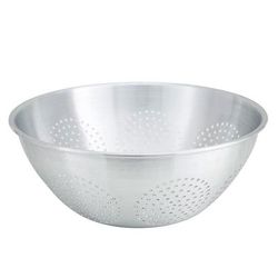 Winco ALO-16 16 qt Chinese Colander w/ 16" Bowl Diameter, Aluminum