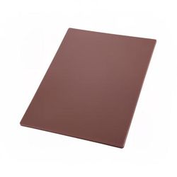 Winco CBBN-1824 Cutting Board, 18" x 24" x 1/2", Brown, 0.5 in