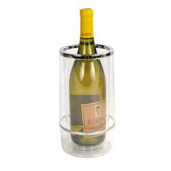 Winco WC-4A 9 1/4" Wine Cooler - Acrylic, Clear