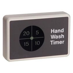 Antunes HWT20 Battery Operated Handwash Timer, 20 Seconds, Mounts to Magnetic Surface, Gray