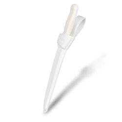 Dexter Russell S133-9WS1-CP SANI-SAFE 9" Fillet Knife w/ Polypropylene White Handle, Carbon Steel
