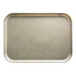 Cambro 1015104 Fiberglass Camtray Cafeteria Tray Insert - 15"L x 10 1/8" W, Desert Tan, Beige