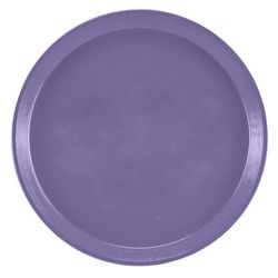 Cambro 1300551 13" Round Serving Camtray - Fiberglass, Grape, Purple