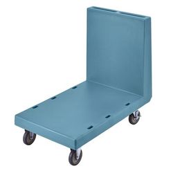 Cambro 2436UTH401 600 lb Platform Truck - 41 3/4"L x 24 7/8"W, (4) 5-in. Casters, Slate Blue