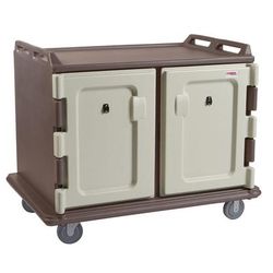 Cambro MDC1520S20194 20 Tray Ambient Meal Delivery Cart, Gray