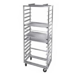 Channel 411S-OR 28 1/2"W 20 Sheet Pan Rack w/ 3" Bottom Load Slides, Stainless Steel