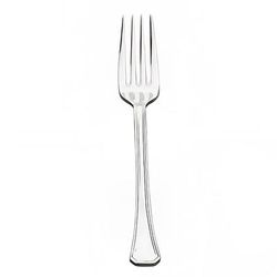 Browne 502003 7 2/5" Dinner Fork with 18/0 Stainless Grade, Oxford Pattern, Stainless Steel