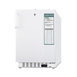 Accucold ADA404REF 3.32 cu ft Undercounter Medical Refrigerator - Locking, 115v, White, 32" x 19.75" x 22.5", Green