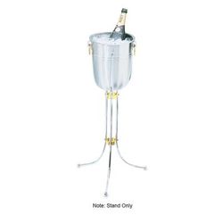 Vollrath 46800 29 1/4" Wine Bucket Stand - Stainless Steel, Chrome Plated, Silver