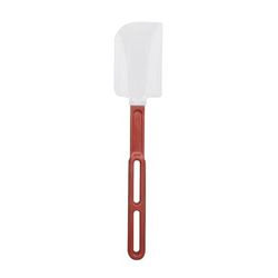 Vollrath 52023 13 1/2" High-Temp Spatula - Contoured Flexible Blade, White