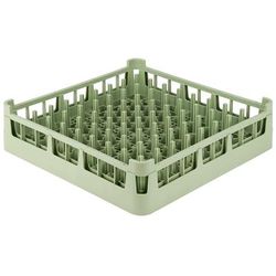 Vollrath 52695 1 Signature Open Dishwasher Rack - Extended Height, Full Size, 19 3/4" x 19 3/4", Light Green, Full-Size