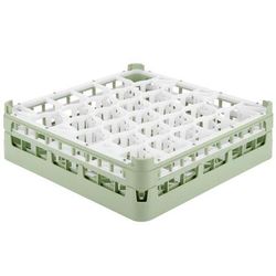 Vollrath 52813 1 Signature Lemon Drop Glass Rack w/ 30 Compartments - Green