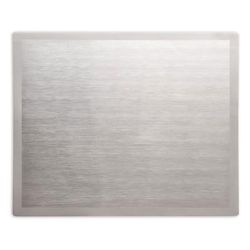 Vollrath 8250016 Miramar Blank Template - Double-Well, 21 1/8" x 25 3/4", Stainless, Silver