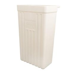 Vollrath 9728820 Refuse Bin for Standard Truck & Tubular Carts, Gray
