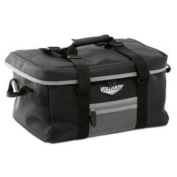 Vollrath VDBM300 Catering Bag w/ Vinyl Liner - 17" x 13" x 9", Black, Insulated