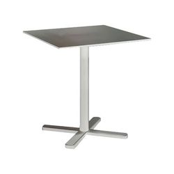 emu E529 (23) 32" Square Darwin Indoor/Outdoor Table - Steel, Antique White, Powder Coated Steel