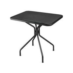 emu E834 (24) Rectangular Indoor/Outdoor Cambi Table - 32" x 24", Steel, Antique Black