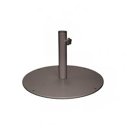 emu E925 (41) 2 ft Round Shade Umbrella Base - 105 lb, Steel, Antique Bronze, 105 lbs