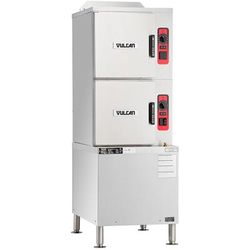 Vulcan C24GA10 PS (10) Pan Convection Commercial Steamer - Cabinet, Natural Gas, Stainless Steel, Gas Type: NG