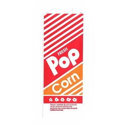 Gold Medal 2054 1 1/10 oz Disposable Popcorn Bags, 1, 000/Case, Multi-Colored