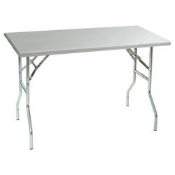 Eagle Group T3072F 72" 18 ga Work Table w/ 430 Series Stainless Steel Flat Top