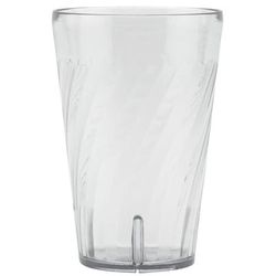 GET 2224-1-CL 24 oz Clear Textured Plastic Tumbler