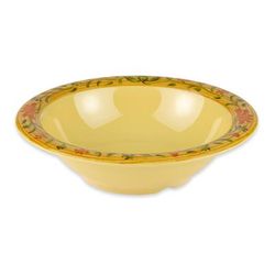GET B-127-VN 12 oz Round Melamine Salad/Soup Bowl, Yellow