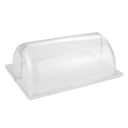 GET CO-3426-CL Rectangular Basket Cover Only for WB 1553, 16 3/4" x 11 1/2" x 6", Polycarbonate, Clear