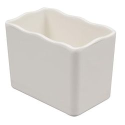 GET ML-258-IV Create-A-Bar Crock 24 oz Salad Bar Crock, Melamine, Ivory, White