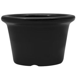 GET S-610-BK 1 1/2 oz Melamine Ramekin, Black