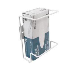 Rofson PG12 Glove Dispenser w/ 1 Box Capacity - Wire, White