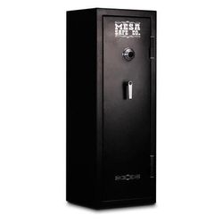 Mesa MGL14C 14 Rifle Capacity Gun Safe w/ Combination Lock, 6.6 cu ft, Dial Combination Lock, Universal Gun Racks, Chrome