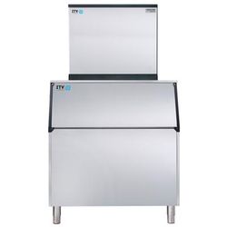 ITV Ice Makers SPIKAMS1000/S-750 W2F (18403/19510) 974 lb Spika Full/Half Cube Commercial Ice Machine w/ Bin - 750 lb Storage, Water Cooled, 208-230v, Water-cooled, 750-lb. Capacity, Stainless Steel