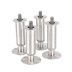 Manitowoc K00462 Secure Fastening Kit w/ (4) 6" Adjustable Stainless Steel Flanged Feet | Manitowoc Ice