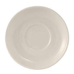 Tuxton TRE-029 4 5/8" Round Reno/Nevada Saucer - Ceramic, American White