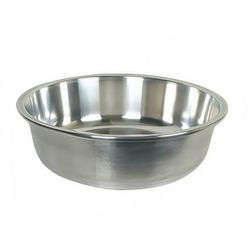 Thunder Group ALBS006 27" Round Mixing Bowl, Aluminum, Silver