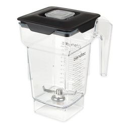 Blendtec FOURSIDE-V 75 oz FourSide Commercial Blender Jar w/ Vented Gripper Mix-In Lid, Black