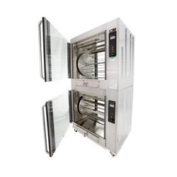 BKI VGG-16-C-PT 2403 Electric 80 Bird Commercial Rotisserie, 240v/3ph, 80 3 lb Chickens, Stainless Steel