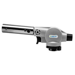 Whip-It! TC-BLWT-17 Butane Culinary Torch - Piezo Ignition, Adjustable Flame, Gray