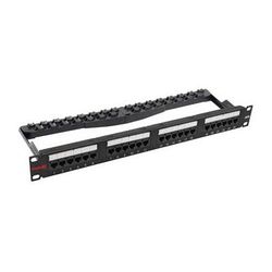 Simply45 S45-2624 24-Port Loaded Cat 6 UTP Patch Panel S45-2624